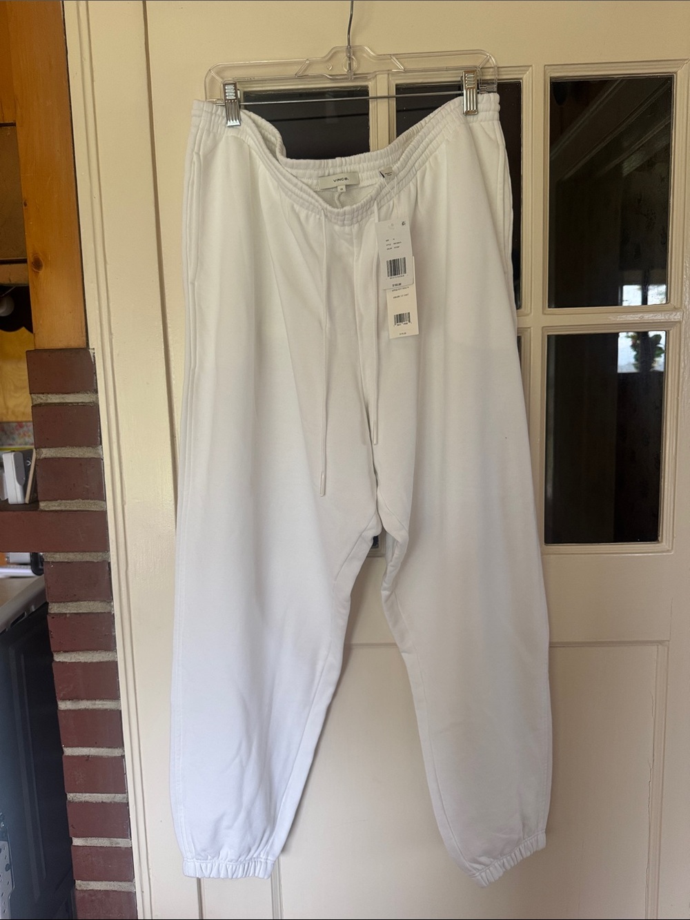 Vince White Jogger Pants